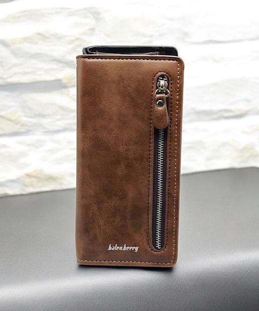 Unisex Leather Long Wallet | Classic Everyday Wallet