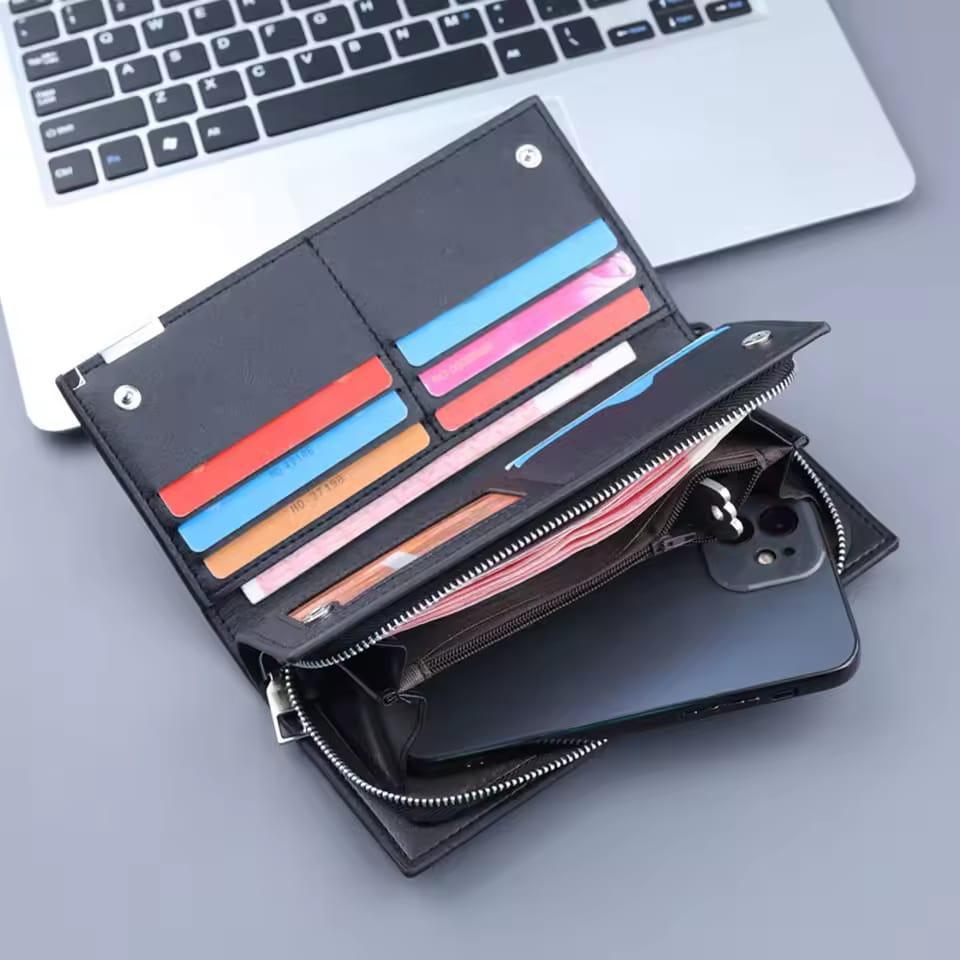 Men’s PU Leather Wallet | Classic Daily Wallet