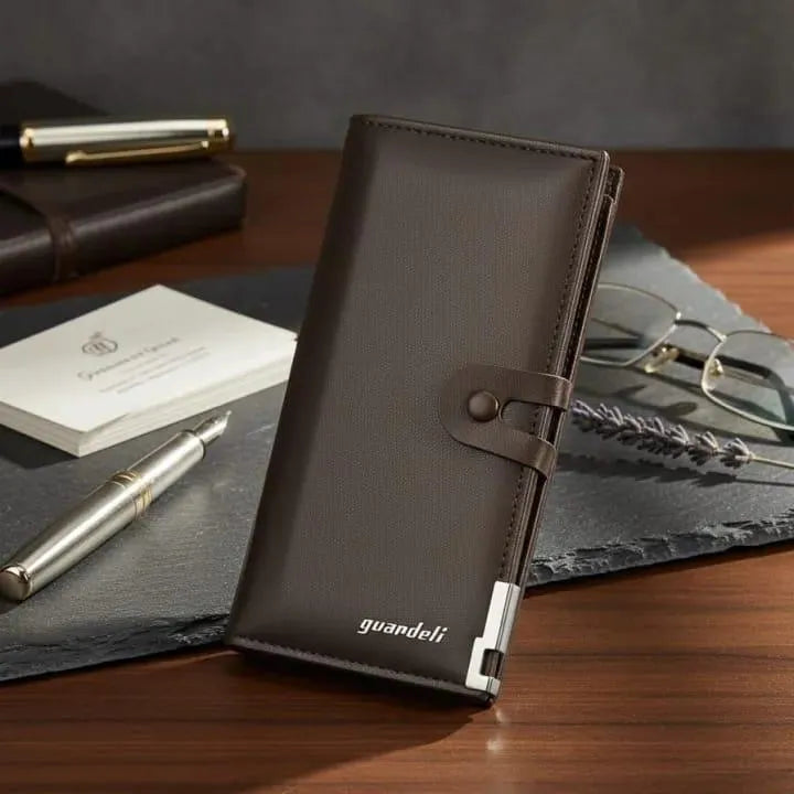 Men’s PU Leather Wallet | Classic Daily Wallet