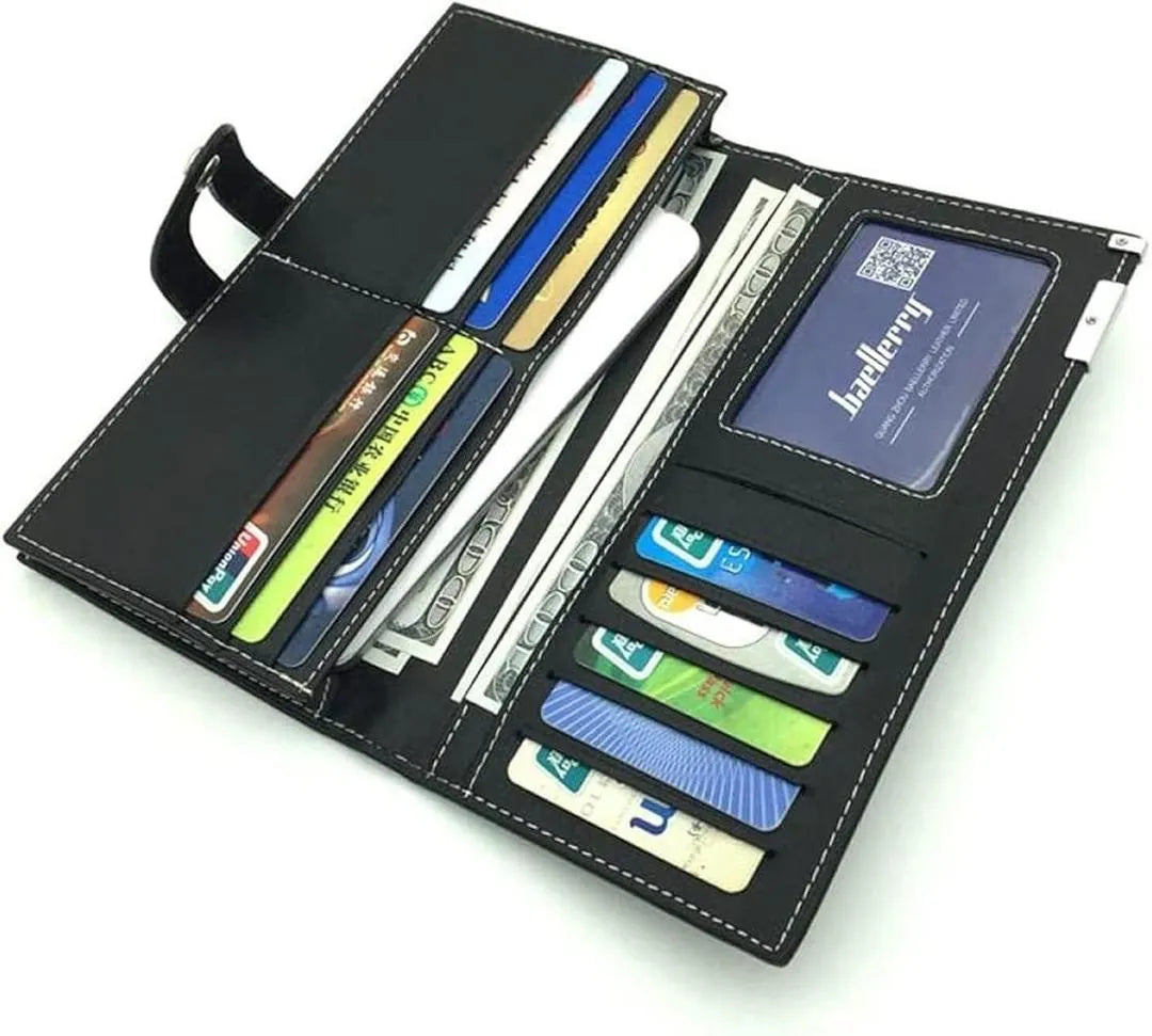Men’s PU Leather Wallet | Classic Daily Wallet