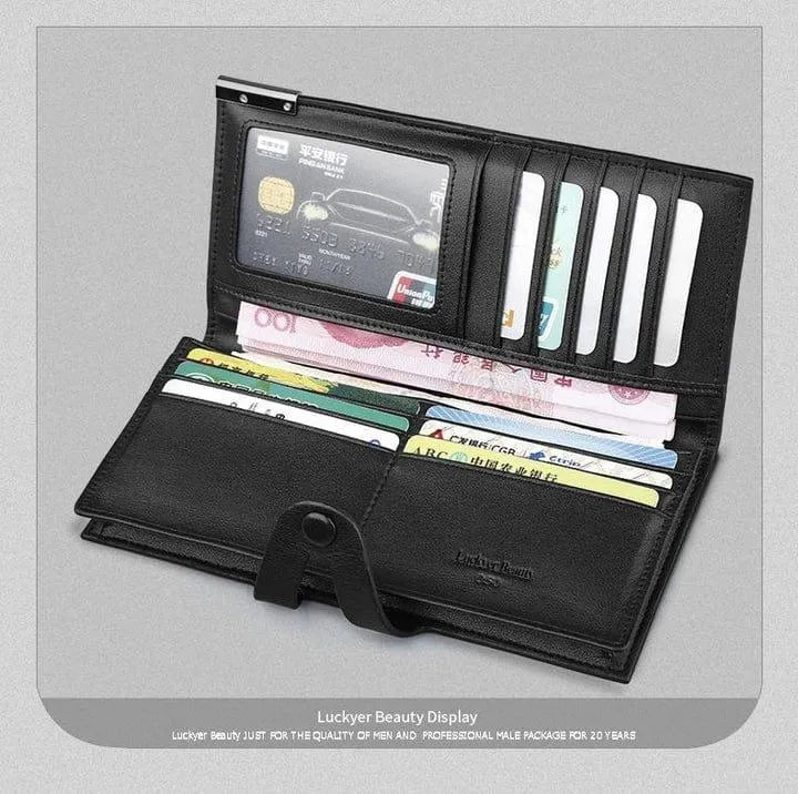 Men’s PU Leather Wallet | Classic Daily Wallet