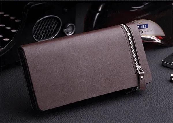 Men’s Long Zipper Wallet | Classic Everyday Wallet