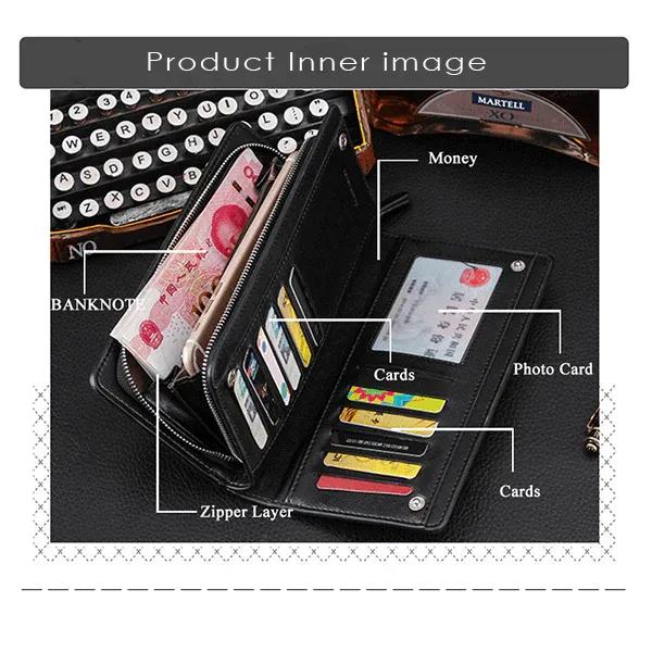 Men’s Long Zipper Wallet | Classic Everyday Wallet