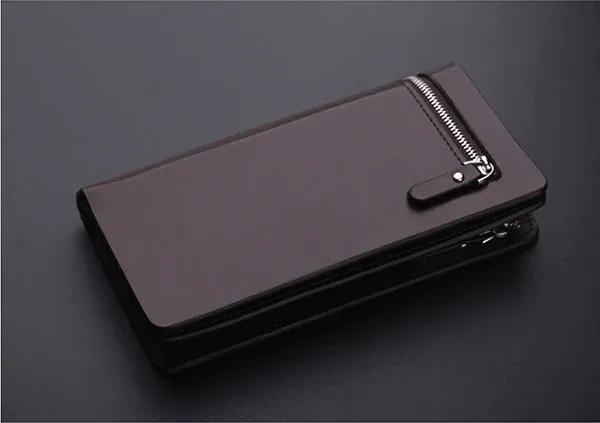 Men’s Long Zipper Wallet | Classic Everyday Wallet